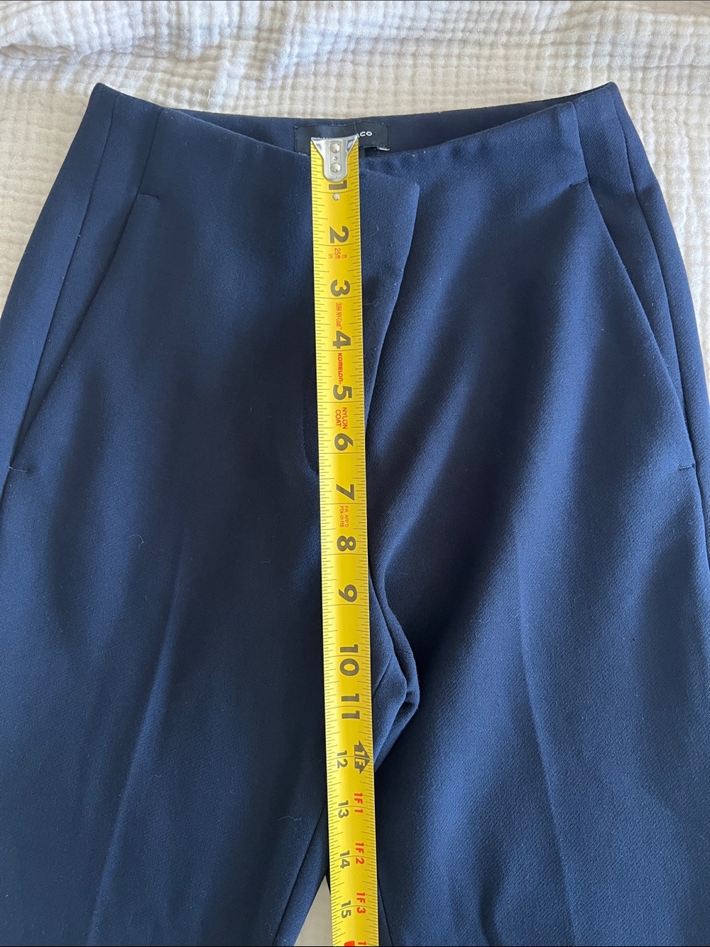 Club Monaco Navy Tailored Dress Pants - Picture 6 of 14